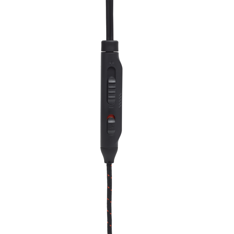JBL Quantum 50 - Black - Wired in-ear gaming headset with volume slider and mic mute - Detailshot 3 image number null